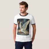 T-shirt ange déchu (Devant entier)