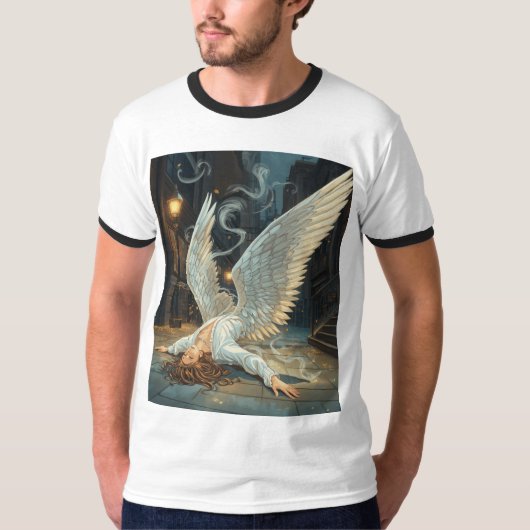 T-shirt ange déchu (Devant)