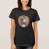T-shirt Ange en verre tendu (Devant)
