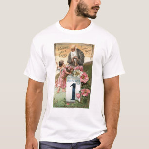 T-shirt Ange et temps de père # 2