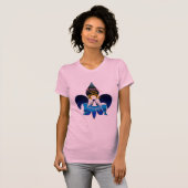 T-shirt Ange Fleur de lis d'hospice (Devant entier)