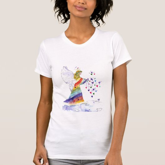 T-shirt Ange inspiré (Devant)
