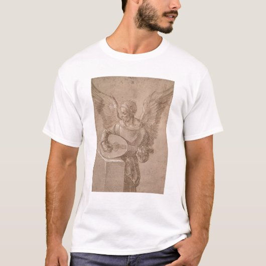 T-shirt Ange jouant un luth, 1491 (Devant)