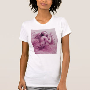 T-SHIRT ANGE JOUER LYRA SUR LES NUAGES