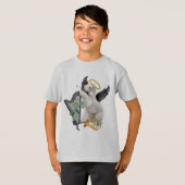 T-shirt Ange parfait de Bedlington Terrier (Devant entier)