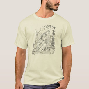 T-shirt Ange parmi des ruines