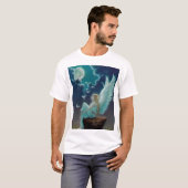 T-shirt Ange pendant la nuit (Devant entier)