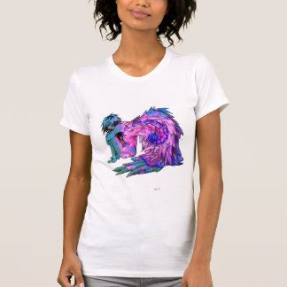 T-shirt Ange psychédélique