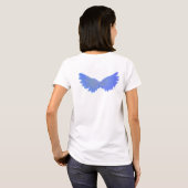 T-shirt ange Raphaël et calligraphie (Dos entier)