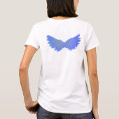 T-shirt ange Raphaël et calligraphie (Dos)