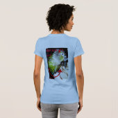 T-shirt Ange/T-shirt cheeked par vert de diable (Dos entier)