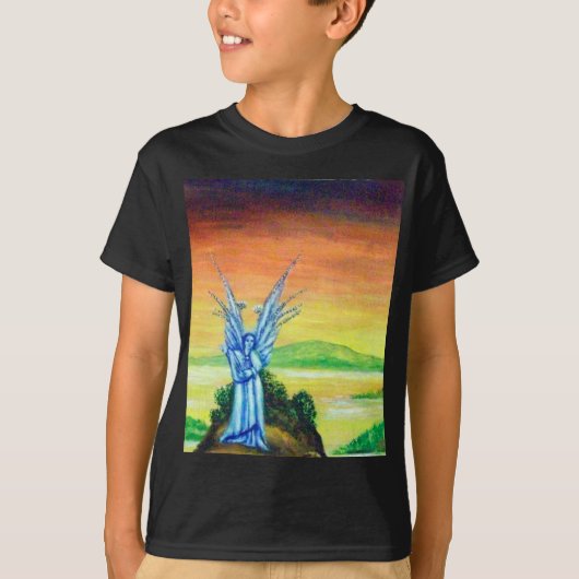 T-SHIRT ANGEL À DOUBLE LUMIÈRE (Devant)