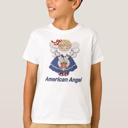 T-shirt Angel américain (Devant)