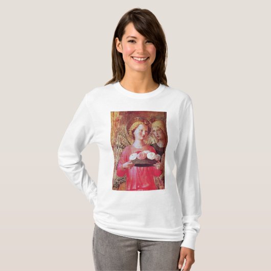 T-SHIRT ANGEL AVEC ROSES (Devant entier)