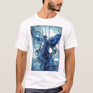 T-shirt Angel bleu