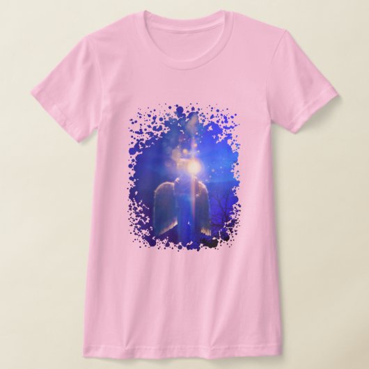 T-shirt Angel Child "NEVER ALONE" (Poser)