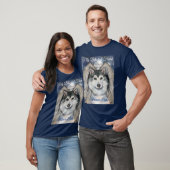 T-shirt Angel de malamute de l'Alaska (Unisexe)