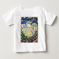 T-shirt Angel de prière de sérénité (double anges)