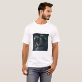 T-shirt Angel en pierre de pleur foncé (Devant entier)