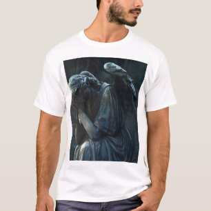 T-shirt Angel en pierre de pleur foncé