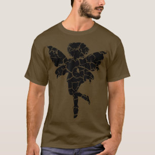 T-shirt Angel Fairy Trendy Distressed