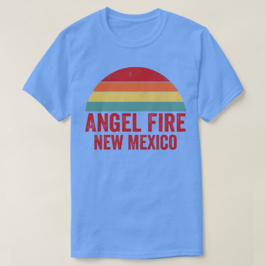 T-shirt Angel Fire Nouveau-Mexique (Design devant)