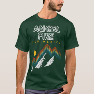T-shirt Angel Fire Nouveau-Mexique Usa Station de ski 1980