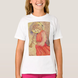 T-shirt Angel Jouer un Flageolet