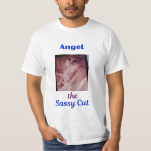 T-shirt Angel le chat impertinent