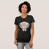 T-shirt Angel Maltese Chiot, Maltes amoureux de les chiens (Devant entier)