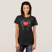 T-shirt Angel Numéro 111 Les grandes choses entrent dans l (Devant entier)