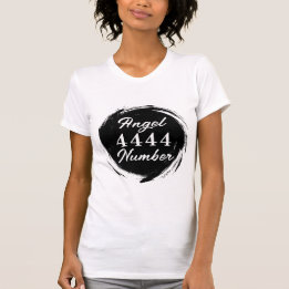 T-shirt Angel Numéro "4444" Bella+Canvas Femme's Slim Fit