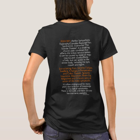 T-shirt Angel...RSD/CRPS (Dos)
