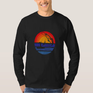 T-shirt Angel Vintage Pêche Tackerman Retro Fishi