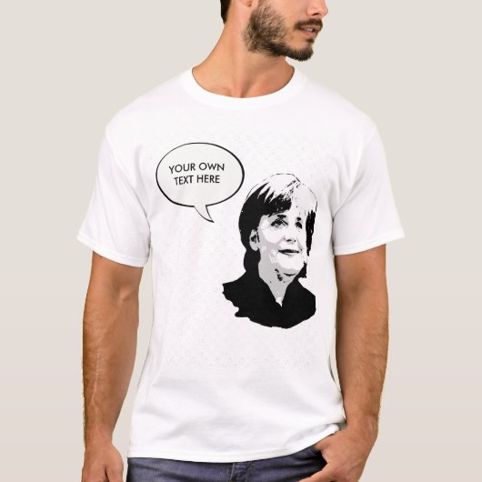T-shirt Angela Merkel (Devant)