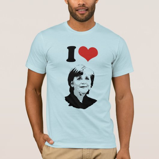 T-shirt Angela Merkel (Devant)