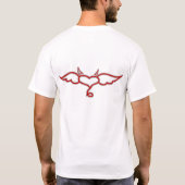 T-shirt angeldevil (Dos)
