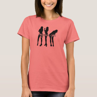 T-shirt Angelica Gurl "Logo Gurls" [Noir et Blanc]