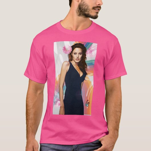 T-shirt Angelina Jolie (Devant)