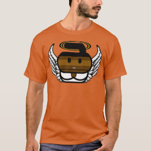 T-shirt Angels Rock Curling Rockers