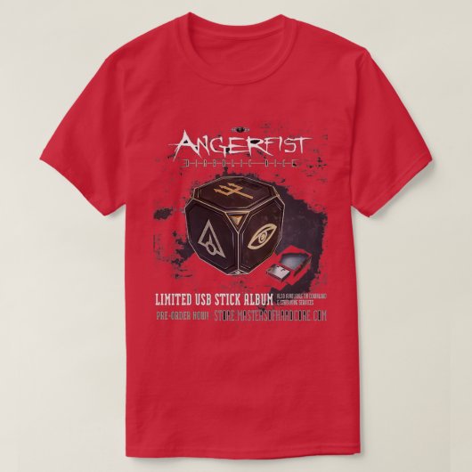 T-shirt angerfist 1 (Design devant)