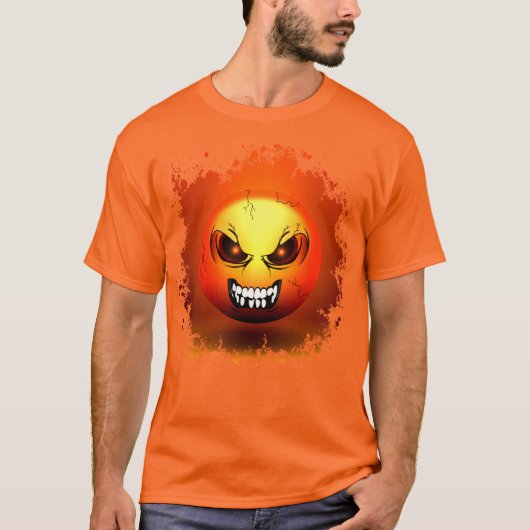 T-shirt Angermoji (Voorkant)