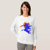 T-SHIRT ANGES DE DAMES APPELLE LA LONGUE CHEMISE DE (Devant entier)