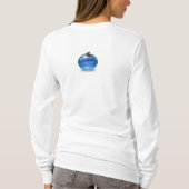 T-SHIRT ANGES DE DAMES APPELLE LA LONGUE CHEMISE DE (Dos)
