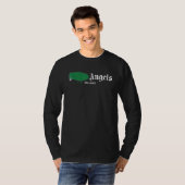 T-shirt Anges, Jolies Anges Spray Jaune (Devant entier)