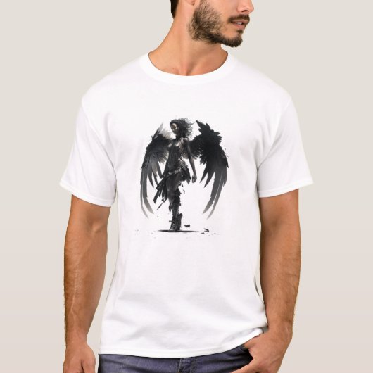 T-shirt Anges noirs (Devant)