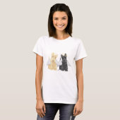 T-shirt Anges Scottish Terrier (Devant entier)