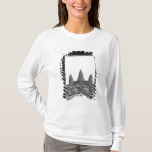 T-shirt Angkor Cambodge, Vue de la porte d'Angkor Wat 2