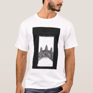 T-shirt Angkor Cambodge, Vue de la porte d'Angkor Wat 2