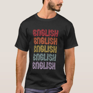 T-shirt anglais
